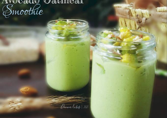 Resep Avocado Oatmeal Smoothie oleh Donna Lubis - Cookpad