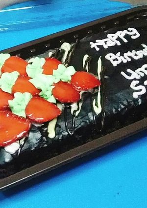 Foto resep Brownis nyoklat 2 telur