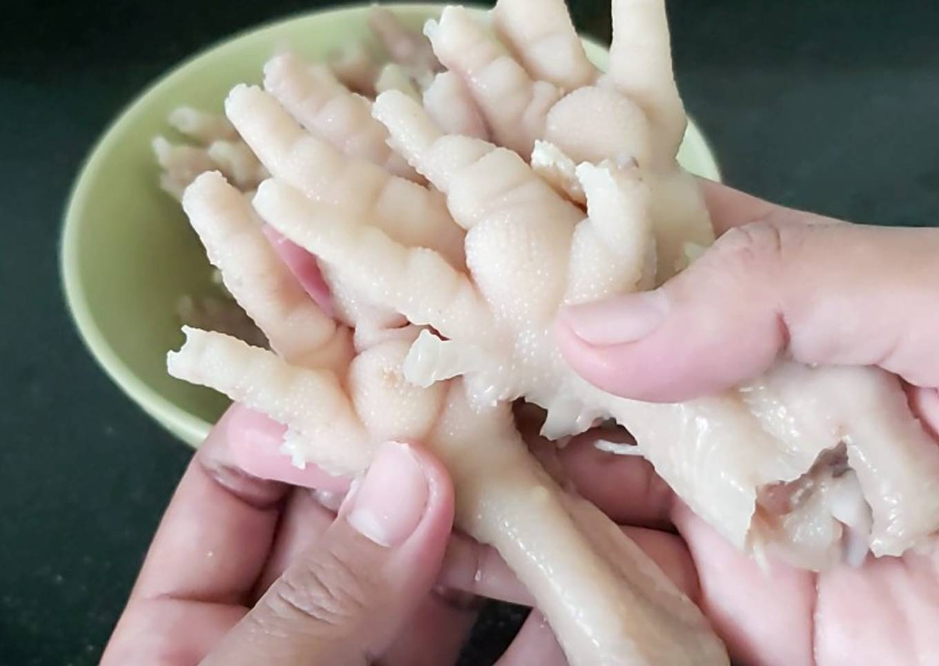 Ceker ayam tanpa tulang