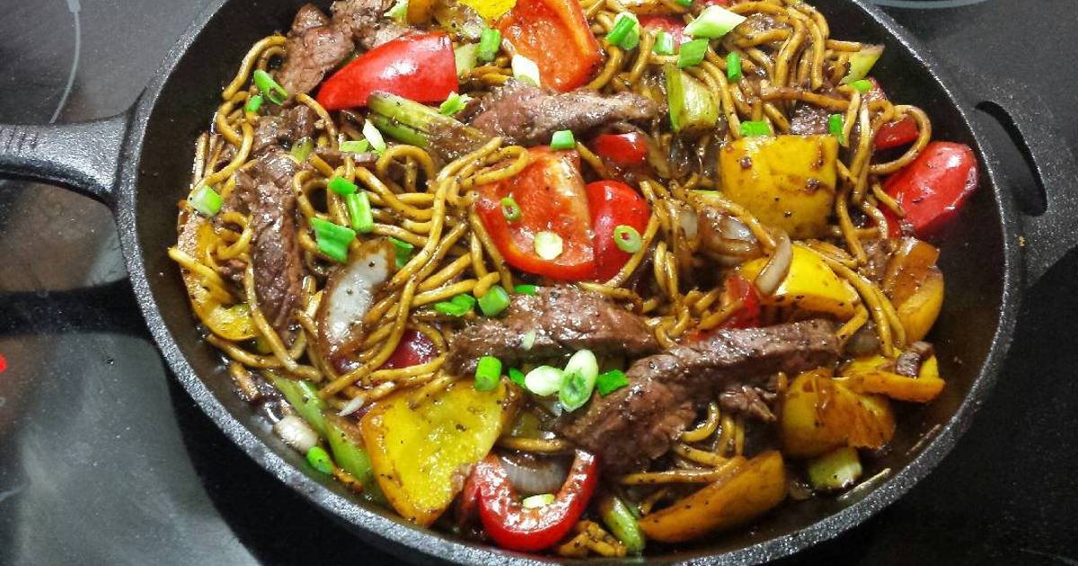 Pepper Steak Noodles Recipe by Kels Ro Cookpad