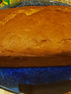 A picture of Sour cream banana bread.