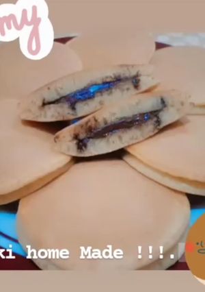 Foto resep Dorayaki teflon tanpa madu