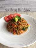 Nasi Goreng Beef Salamy!