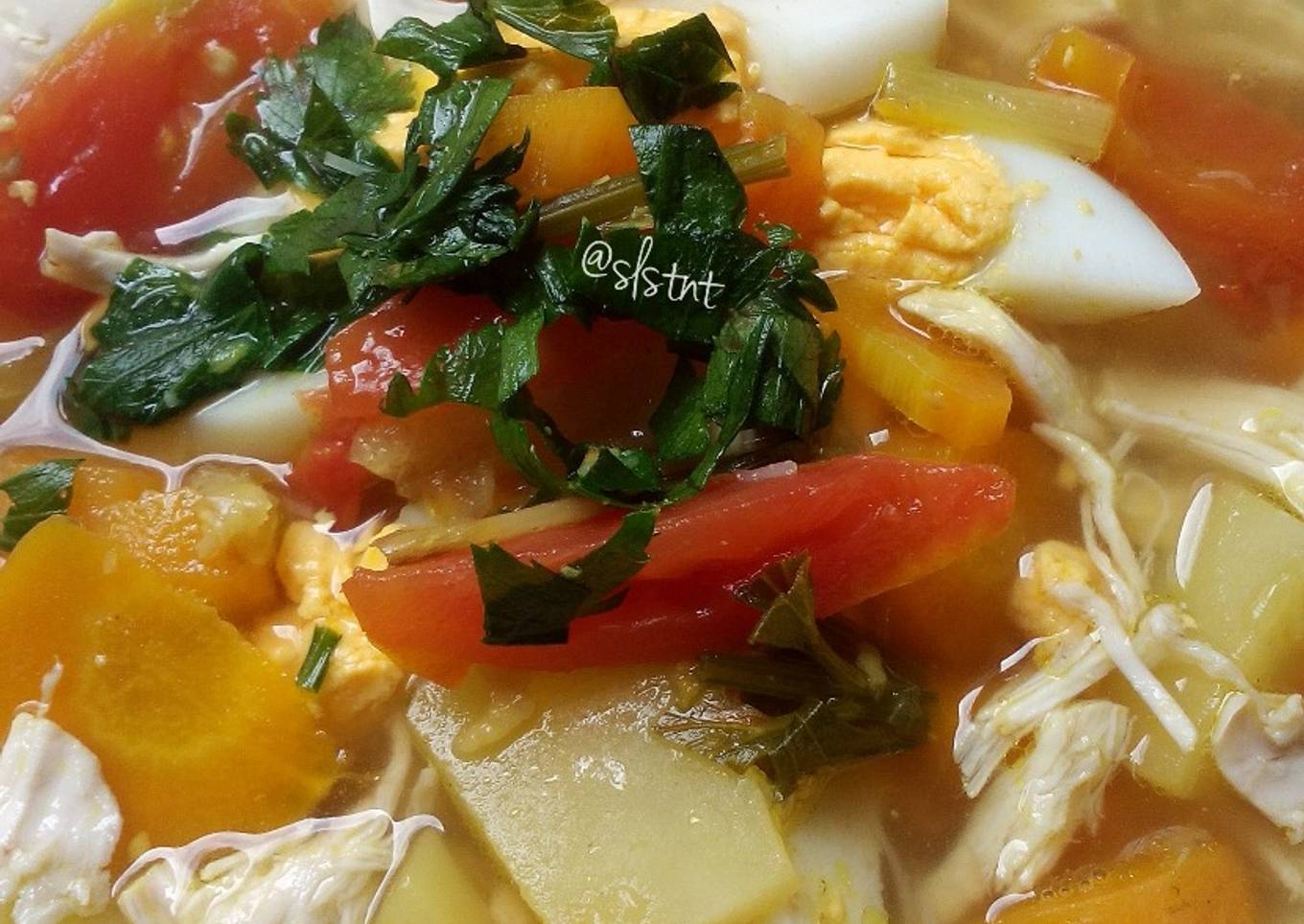 Soto Ayam Bening (Versi Sehat)