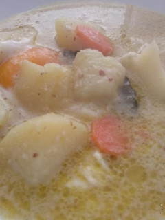 Una foto de Patatas en ajopollo