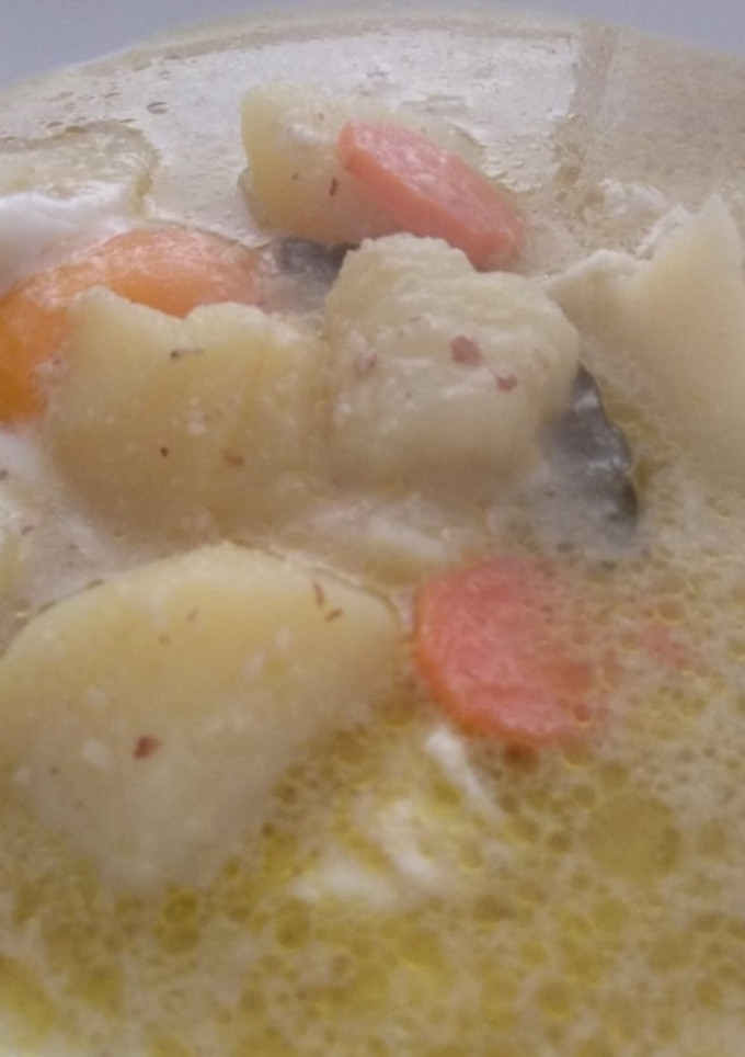 Una foto de Patatas en ajopollo