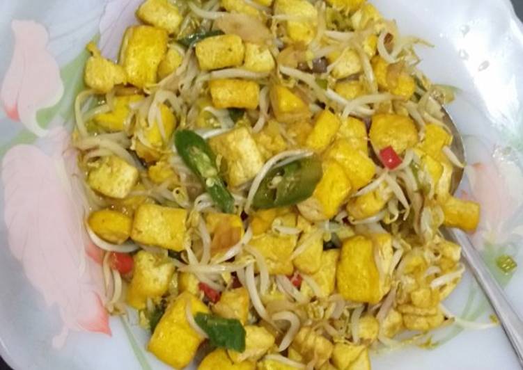 Oseng toge tahu