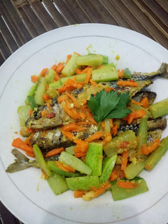 Foto resep Ikan kembung acar kuning