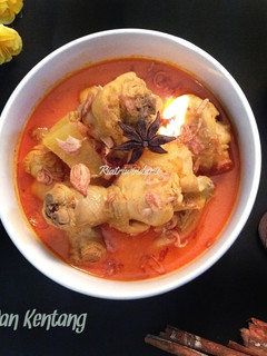 Foto resep Kari Ayam Dan Kentang