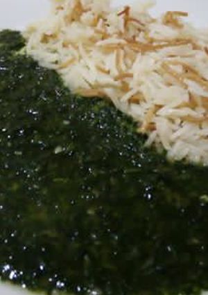 صورة لوصفة ملوخية صحية (دايت)