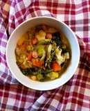 Minestrone con gli avanzi