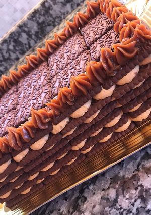 Una foto de Chocotorta