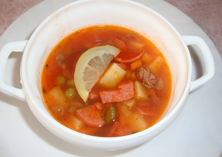 Recipe: Yummy Суп Солянка