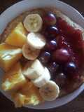 Merienda con "frutas de estación"