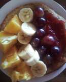 Merienda con "frutas de estación"