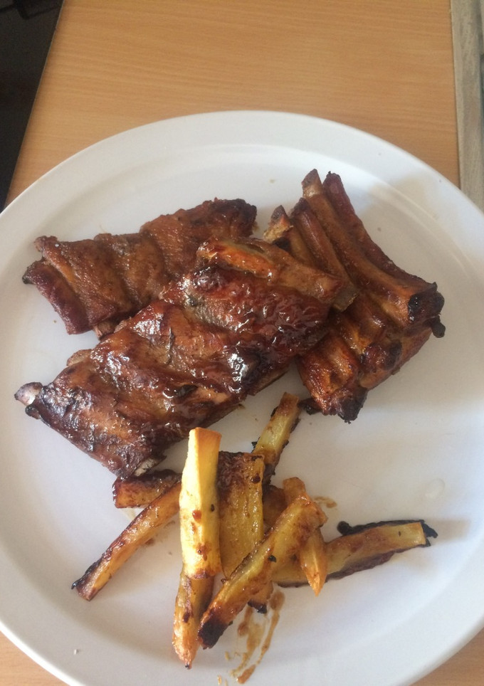 Una foto de Costillas al horno