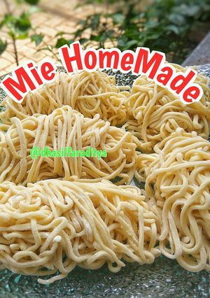 Foto resep Mie homemade super duper simple gampang dan kenyal