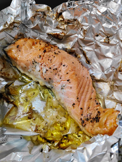 Foto resep Salmon Airfryer