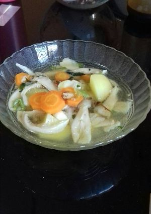 Foto resep Sop jamur bening