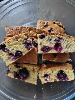 A picture of Blueberry Bread.