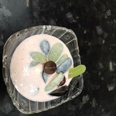 A picture of Fruit Cream- a quick dessert.