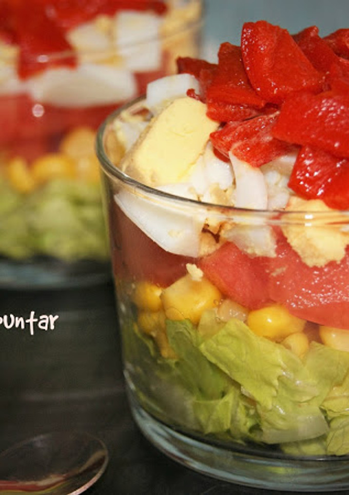Una foto de Ensalada con lo que tengas