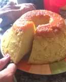 Budín de pan con caramelo