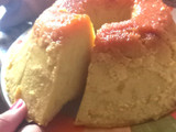 Budín de pan con caramelo