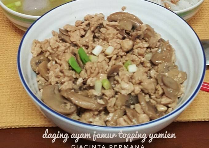 Daging ayam topping Yamien