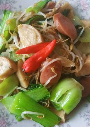Foto resep Cah pokcoy tauge #BikinRamadhanBerkesan