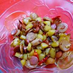 รูปของ Tumis Kentang Sosis Pedas