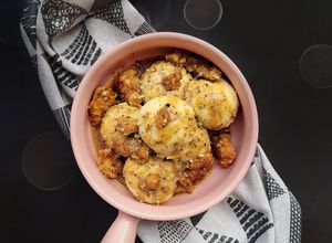 Gambar Mashed Potato Chicken Popcorn