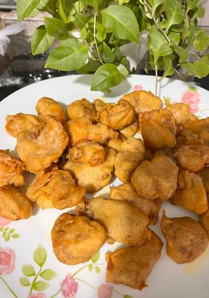 عکسی از دستور مرغ پفکی