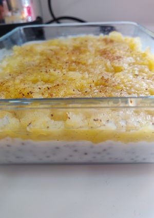Φωτογραφία της συνταγής Chia pudding με πουρέ μήλου (νηστίσιμο - vegan - healthy)