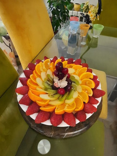 عکسی از دستور تزیین میوه های تابستانی