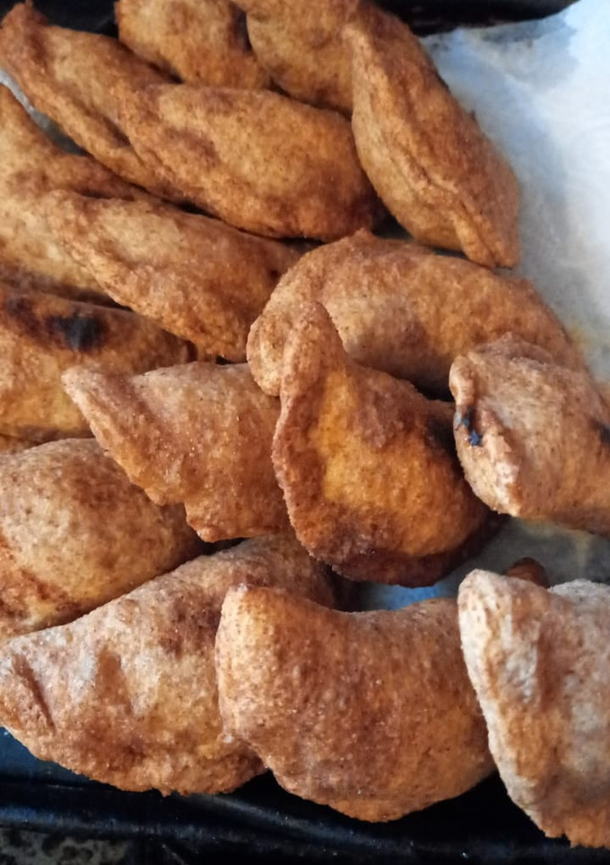 Una foto de Masa para empanadas fritas de harina integral