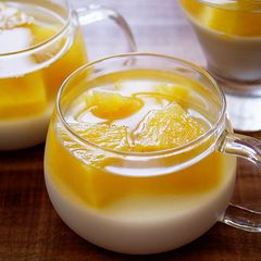 Easy! Coconut Milk Flan | Milk Pudding | Pineapple Jelly A picture of Easy! Coconut Milk Flan | Milk Pudding | Pineapple Jelly.
