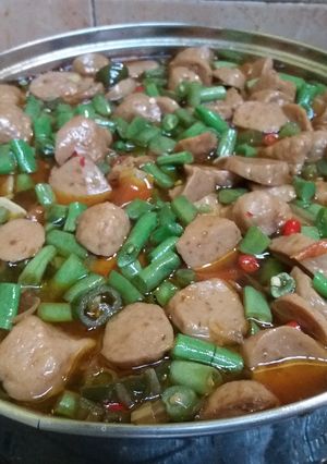 Foto resep Asem Asem Buncis Bakso
