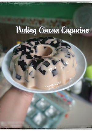 Foto resep 51. Puding Capucino Cincau