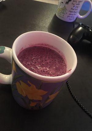 Hình của món Blueberry smoothie.