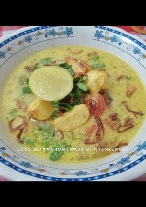 Foto resep 🍲 soto betawi 🍲