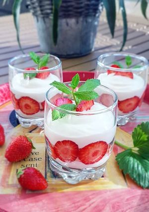 Une photo de Comme un Fontainebleau à la fraise !
