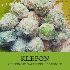 A picture of Klepon.