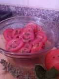 Ensalada de tomate con orégano