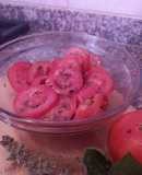 Ensalada de tomate con orégano