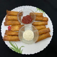 A picture of Paneer roll.