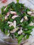 Squid salad with lime n coriander