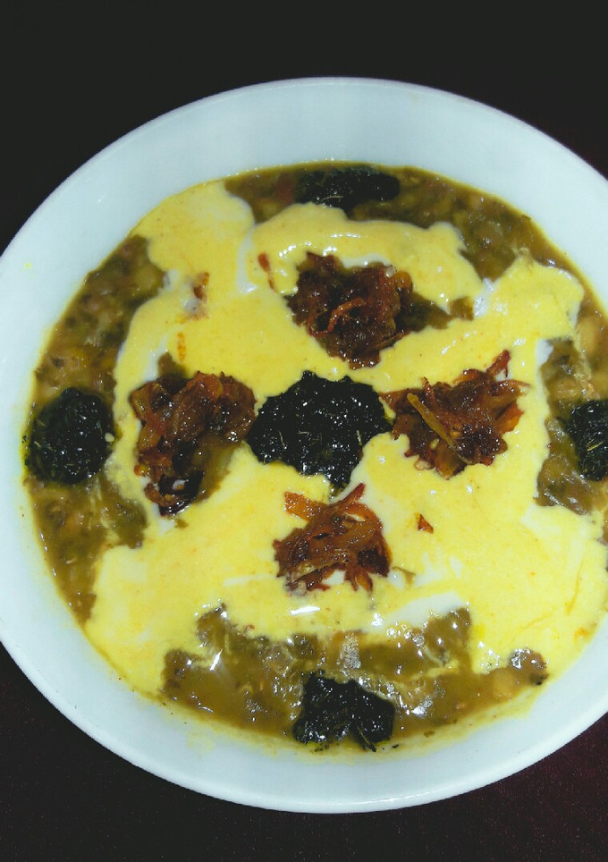 عکسی از دستور آش گندم