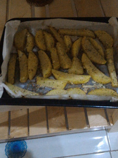 Foto resep Potato wedges panggang oven simple