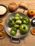 Chutney de tomates vertes